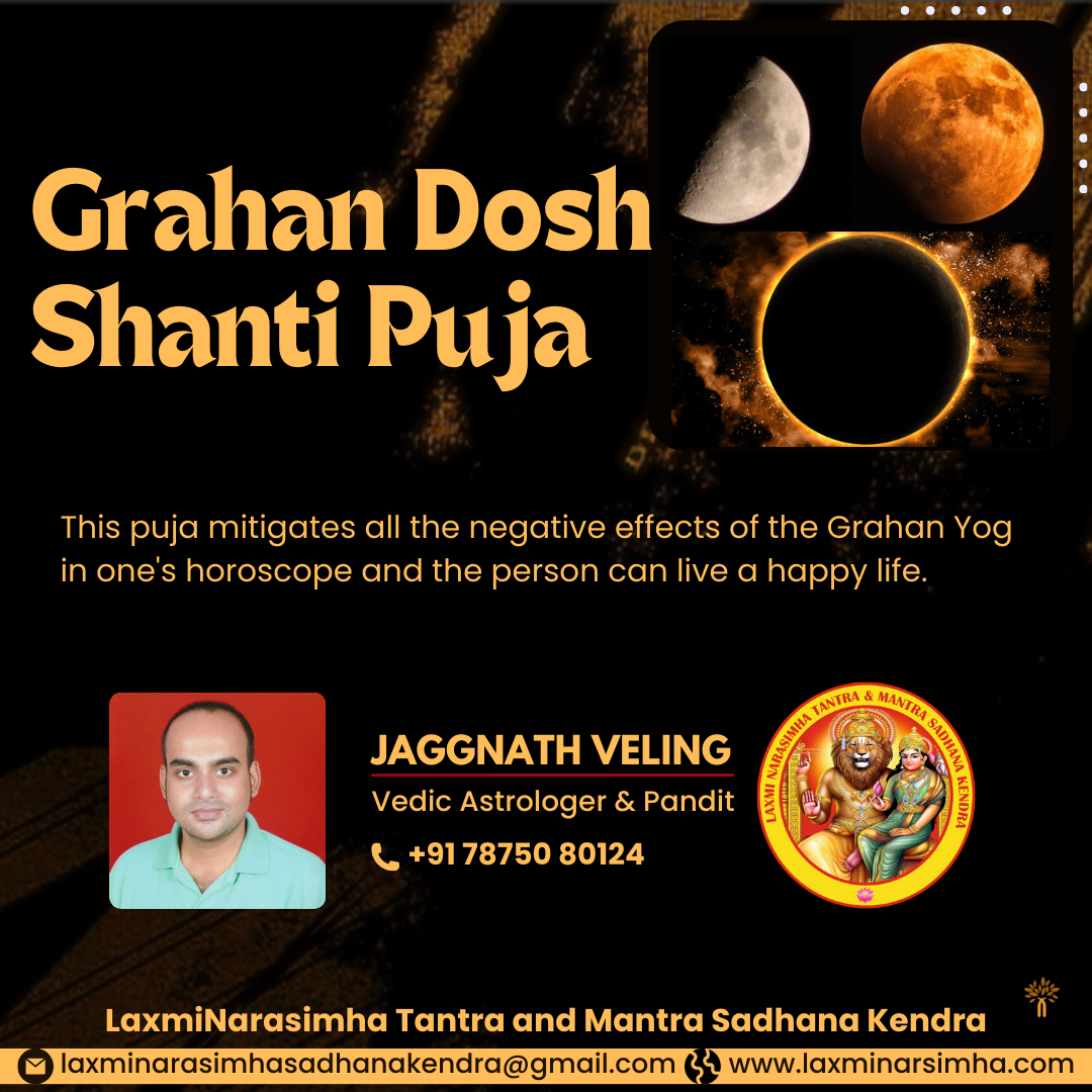 Grahan Dosh Shanti Puja by Astrologer Jagannath Veling - New Jersey