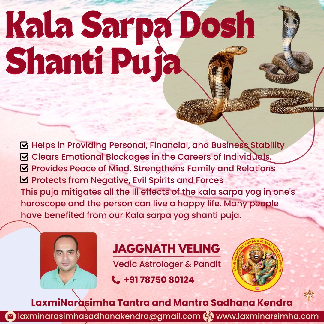 Kala Sarpa Dosh Shanti Puja by Astrologer Jagannath Veling - New York