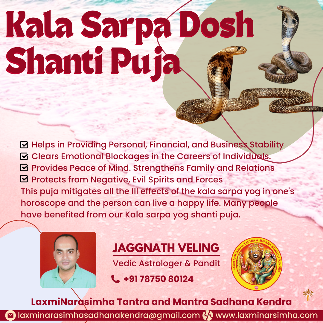 Kala Sarpa Dosh Shanti Puja by Astrologer Jagannath Veling - Mumbai