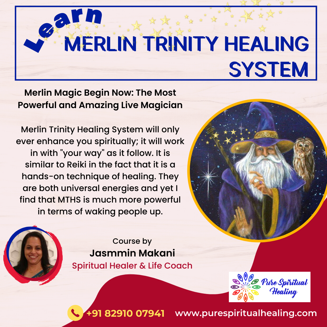 Merlin Trinity Healing System (MTHS) Workshop by Jasmmin Makani - Juhu