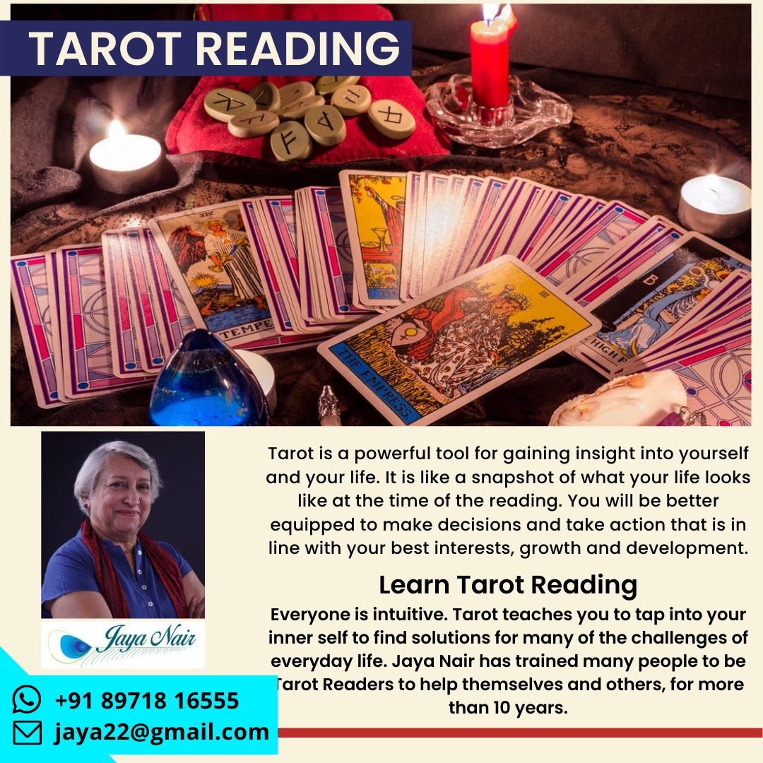 Tarot Reading Course and Sessions by Jaya Nair - Mangalore