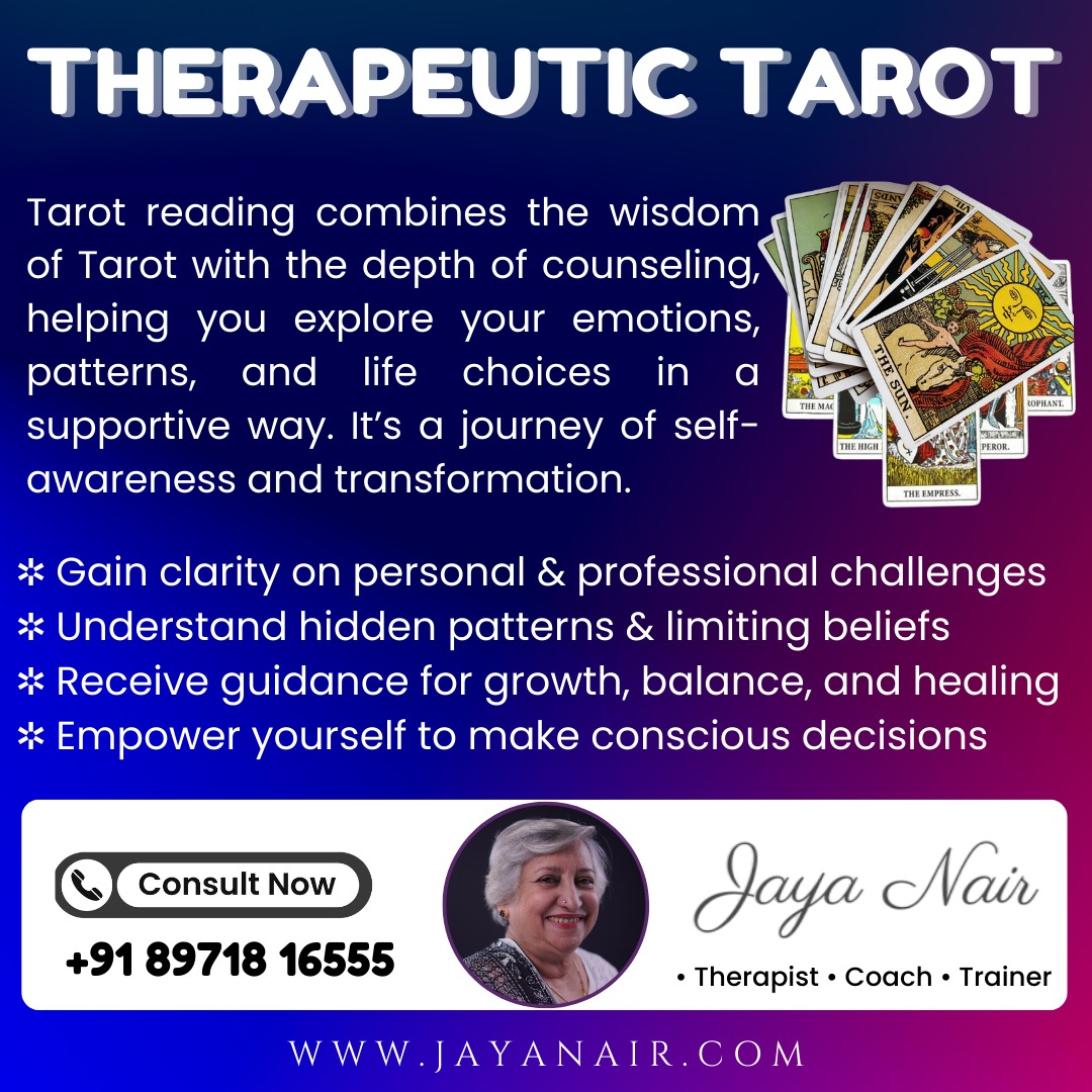 Therapeutic Tarot with Jaya Nair - Ahmedabad