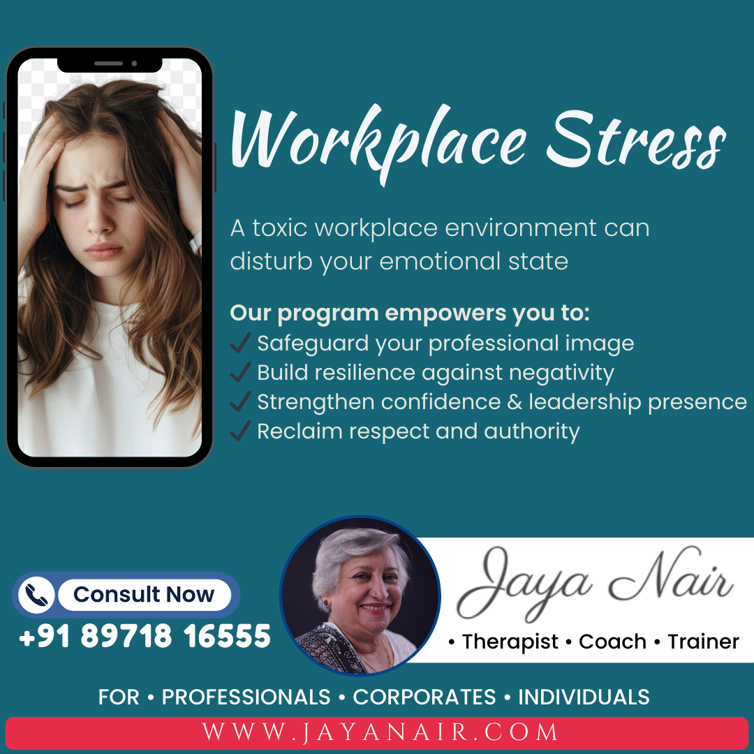 Workplace Stress Management with Jaya Nair - Ahmedabad