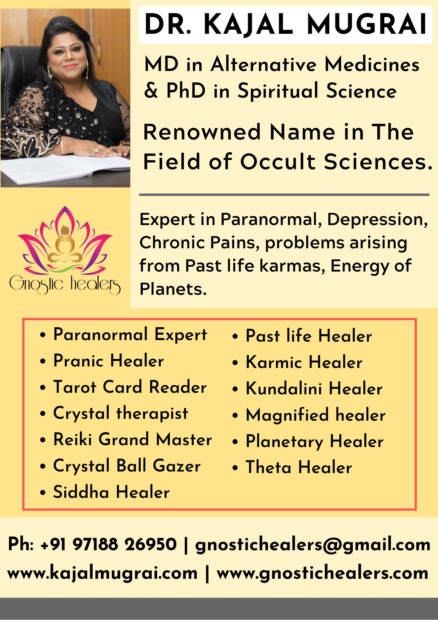 Holistic Healer by Dr. Kajal Mugrai - Dehradun