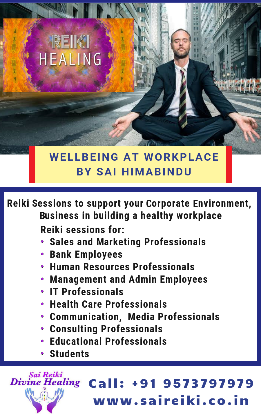 Wellbeing and Stress Management at workplace by Sai Hima Bindu - Nizamabad