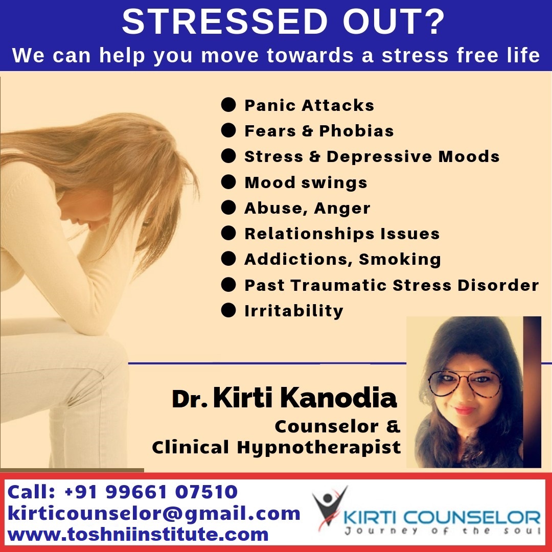 Stress Management Counselling by Dr. Kirti Kanodia - Indore