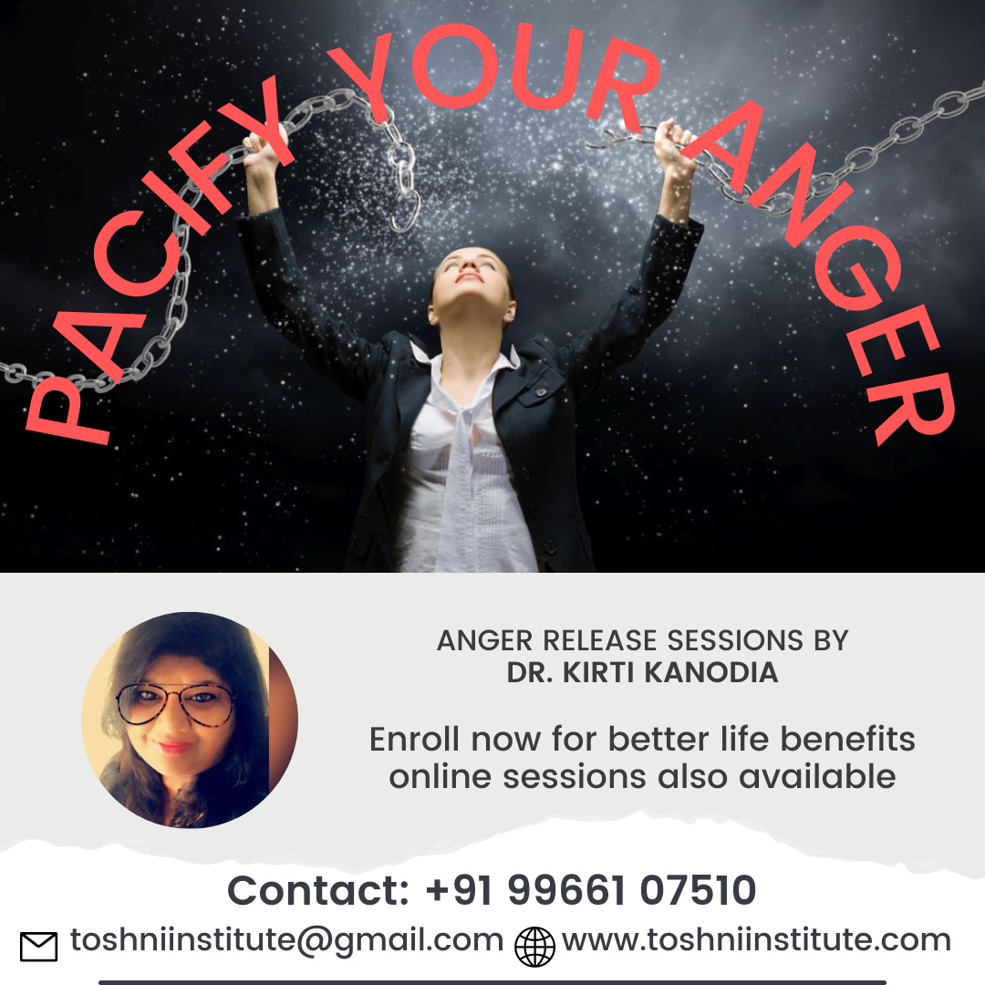 Anger Release Sessions by Dr. Kirti Kanodia - Mysore