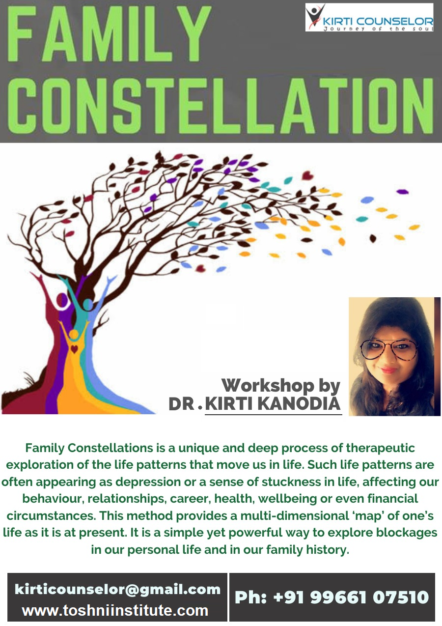 Family Constellations by Dr. Kirti Kanodia - Mysore