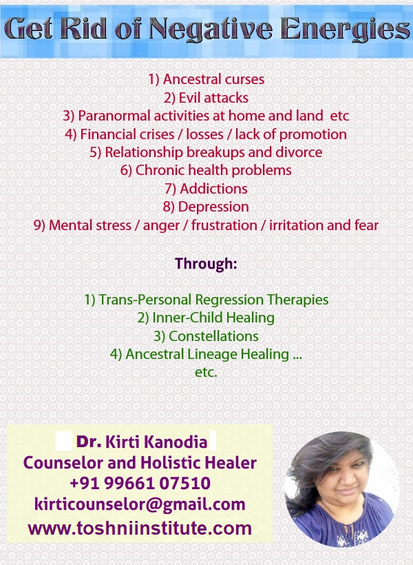 Ancestral Healing by Dr. Kirti Kanodia - Mysore