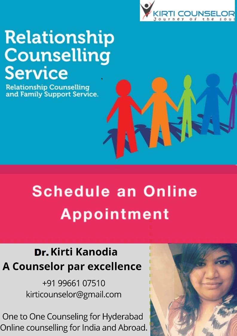 Relationship Counselling by Dr. Kirti Kanodia - Bangalore