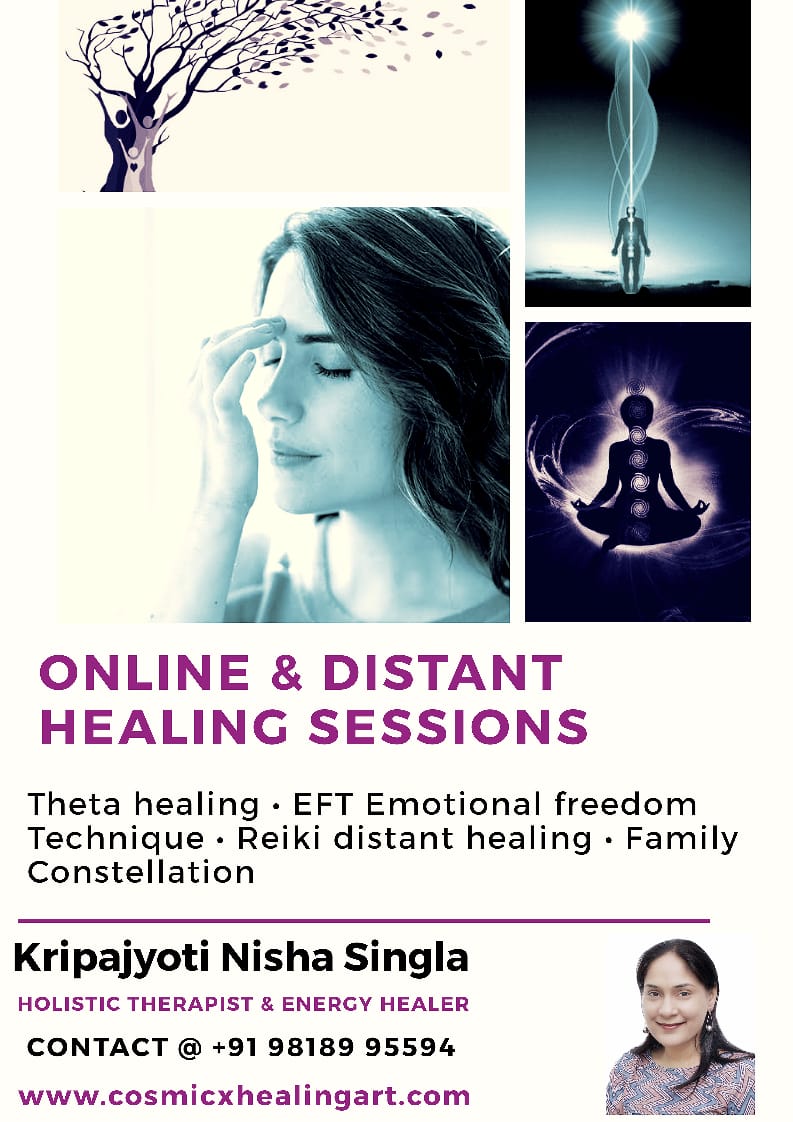 Online Distant Healing Sessions By Nisha Singla - Bangalore