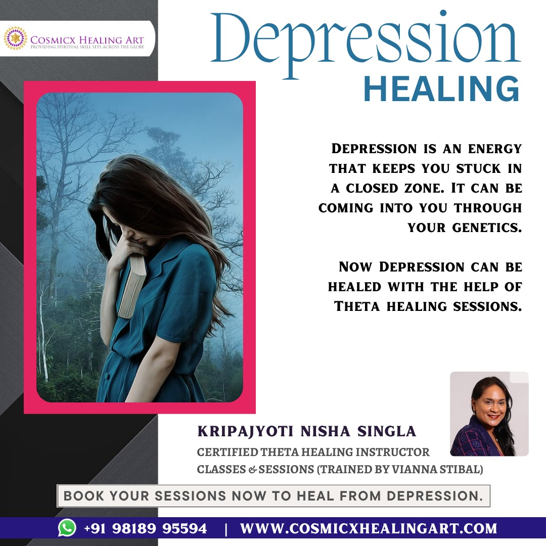 Depression Healing By KripaJyoti Nisha Singla - Gurgaon 