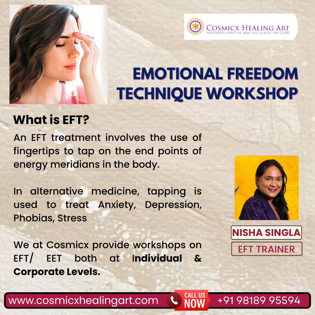 Emotional Freedom Technique EFT Workshop with KripaJyoti Nisha Singla - Delhi