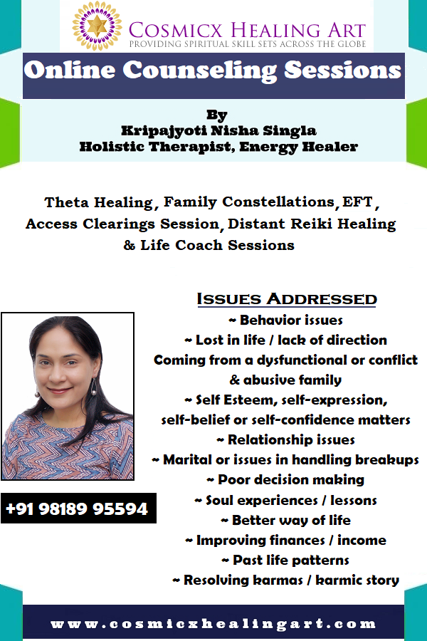 Online Counselling Sessions By Nisha Singla - Mysore