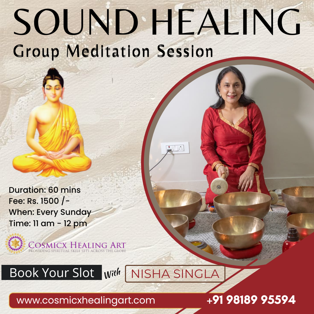 Sound Healing Sessions with KripaJyoti Nisha Singla - Delhi