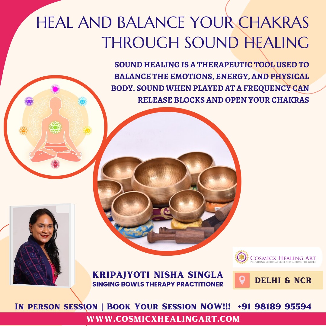 Balance Chakras Through Sound Healing By KripaJyoti Nisha Singla - Delhi 