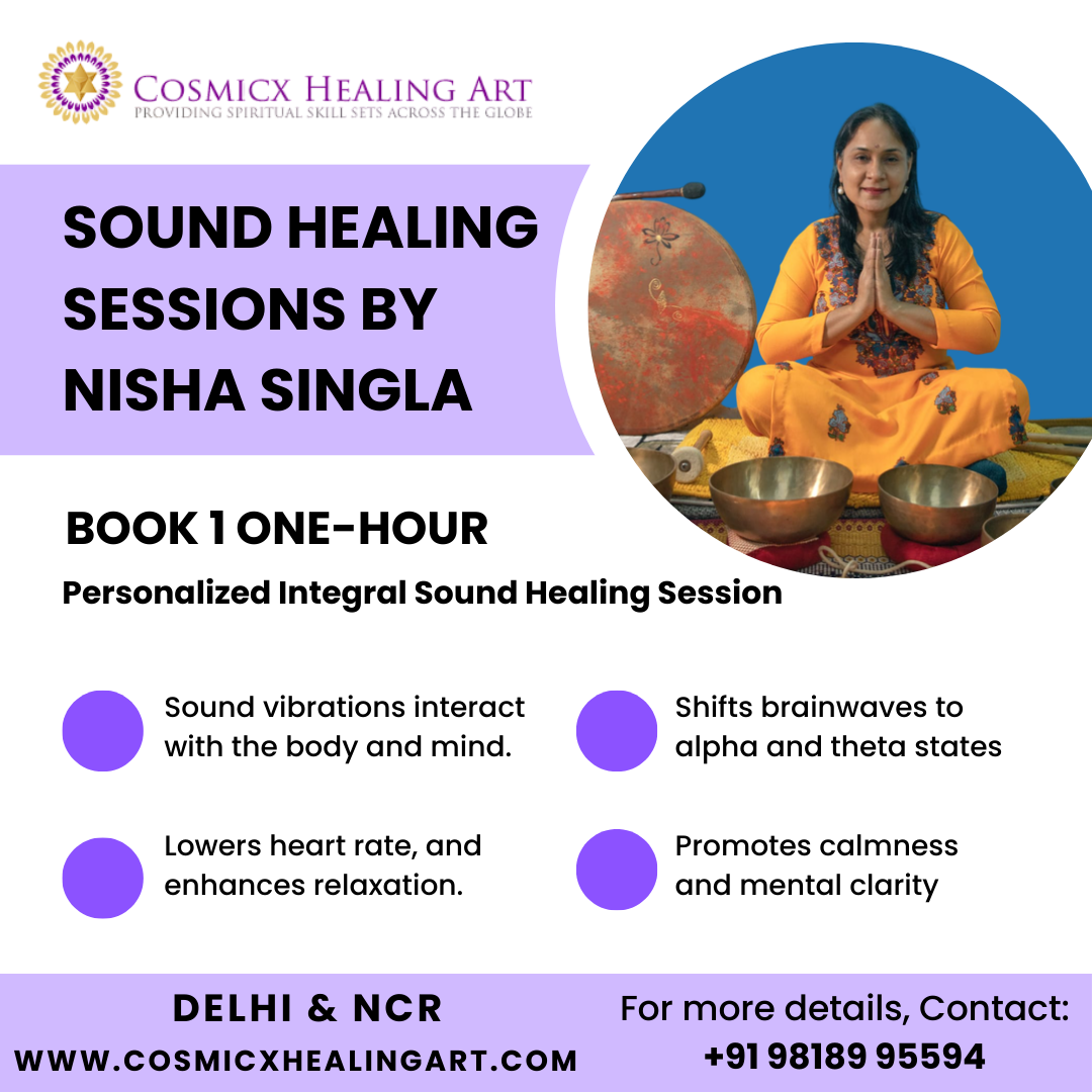 Sound Healing Sessions with KripaJyoti Nisha Singla - Delhi