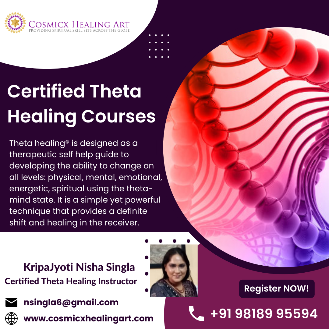 Certified Theta Healing Courses By KripaJyoti Nisha Singla - Aurangabad