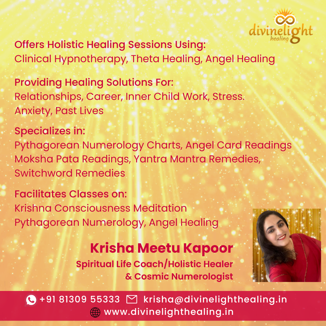 Clairvoyant Holistic Healer by Krisha Meetu Kapoor - Rishikesh