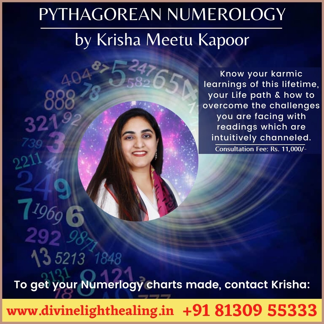 Pythagoras Numerology by Krisha Meetu Kapoor - London