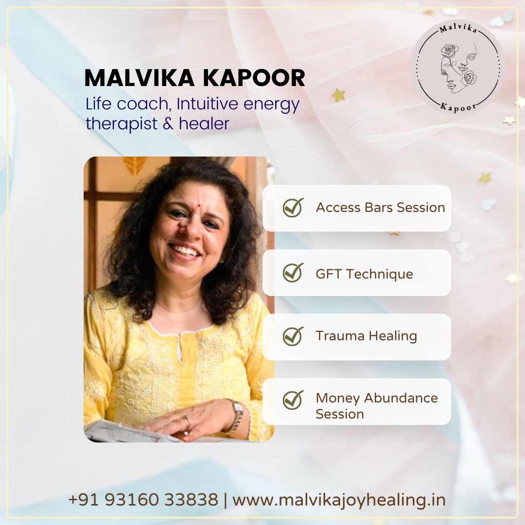 Malvika Kapoor -  life coach intuitive energy therapist and healer - Jalandhar