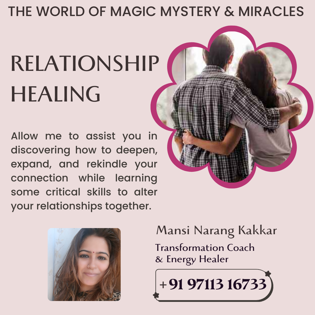Pranic Healing for Relationships - Mansi Narang Kakkar - Zurich
