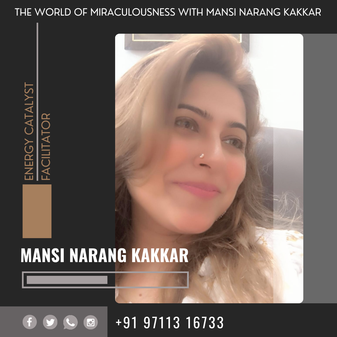 Energy Catalyst & Transformation Coach - Mansi Narang Kakkar - Zurich