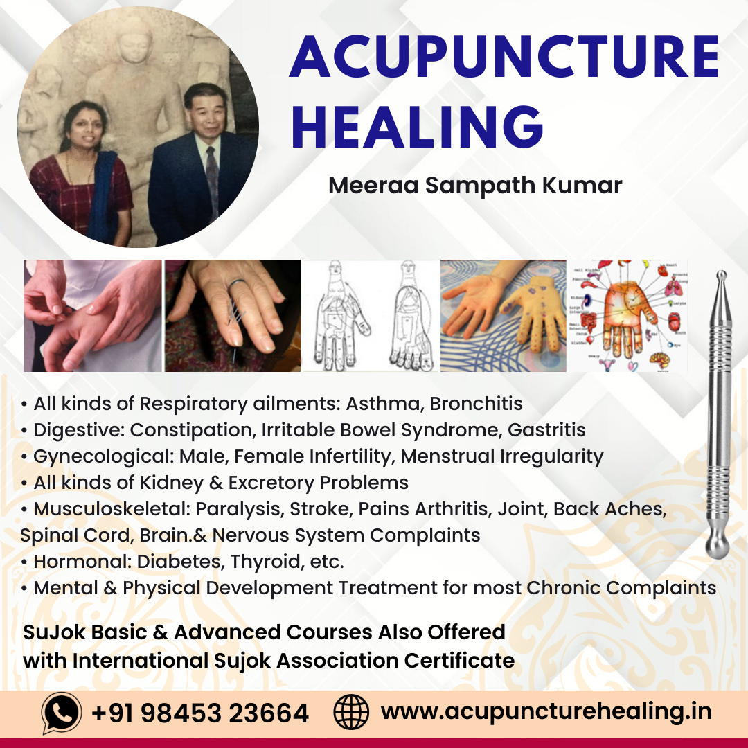 Sujok Acupuncture - Dr. Meeraa Sampath Kumar - Nagpur
