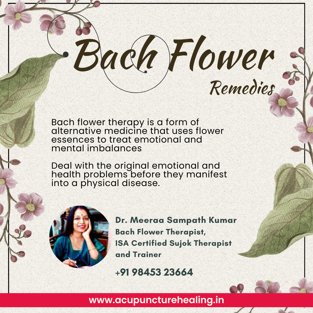 Bachflower Therapy and Consultation with Dr. Meeraa Sampath Kumar - Mangalore