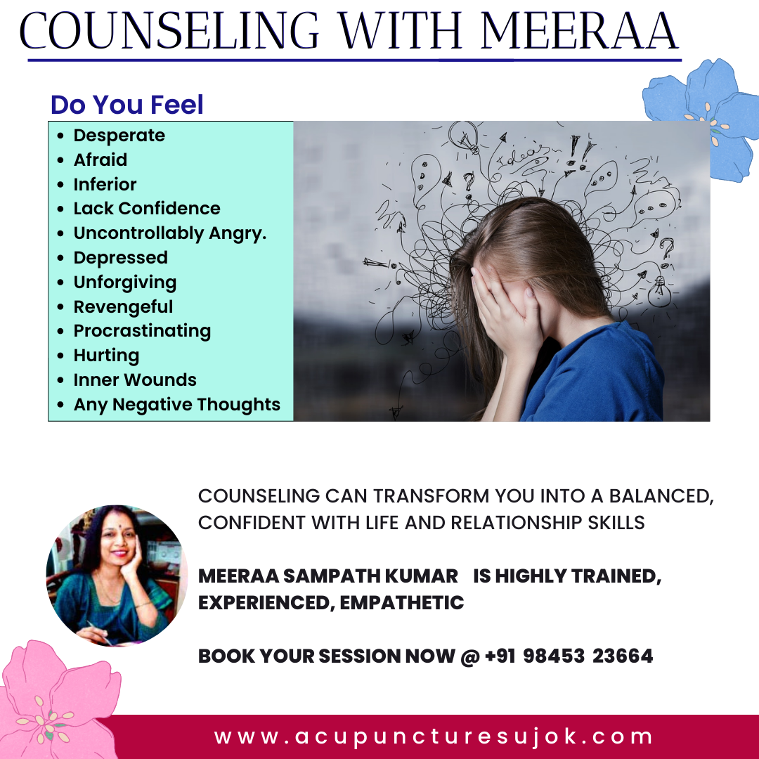 Counselling with Dr. Meeraa Sampath Kumar - Bangalore