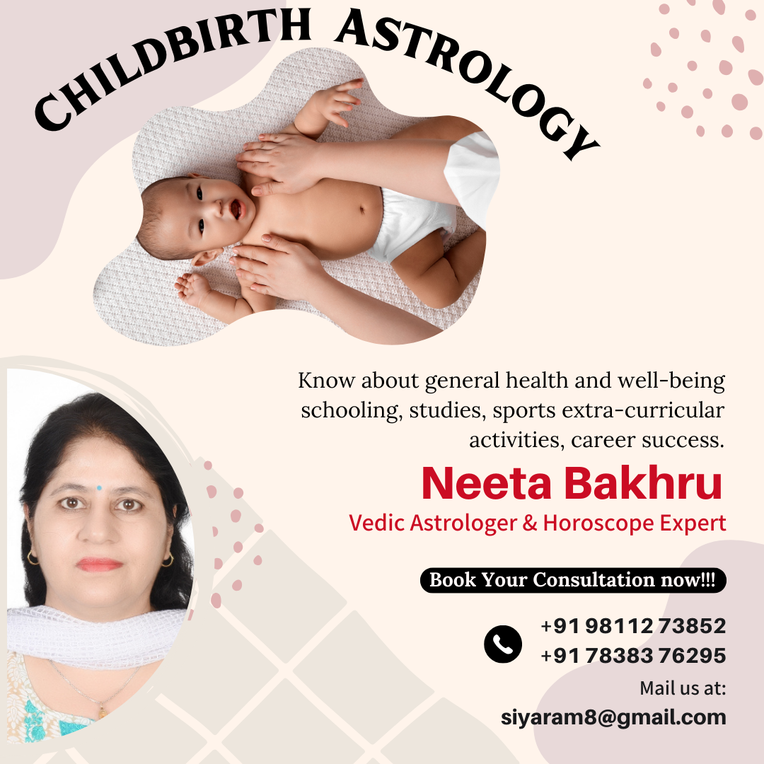 Neeta Bakhru - Childbirth Astrologer - Delhi