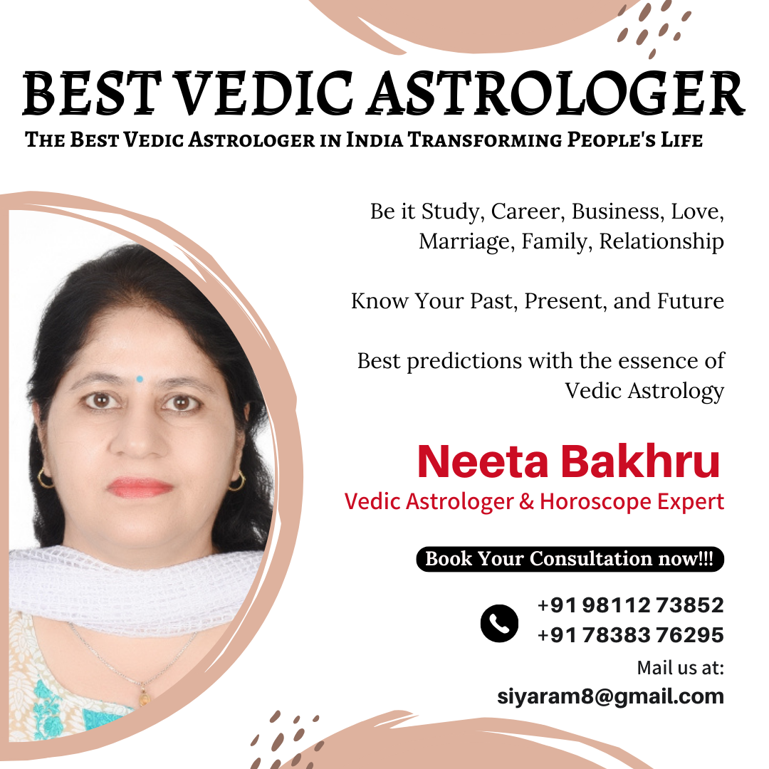 Neeta Bakhru - Vedic Astrologer, Horoscope Expert - Delhi