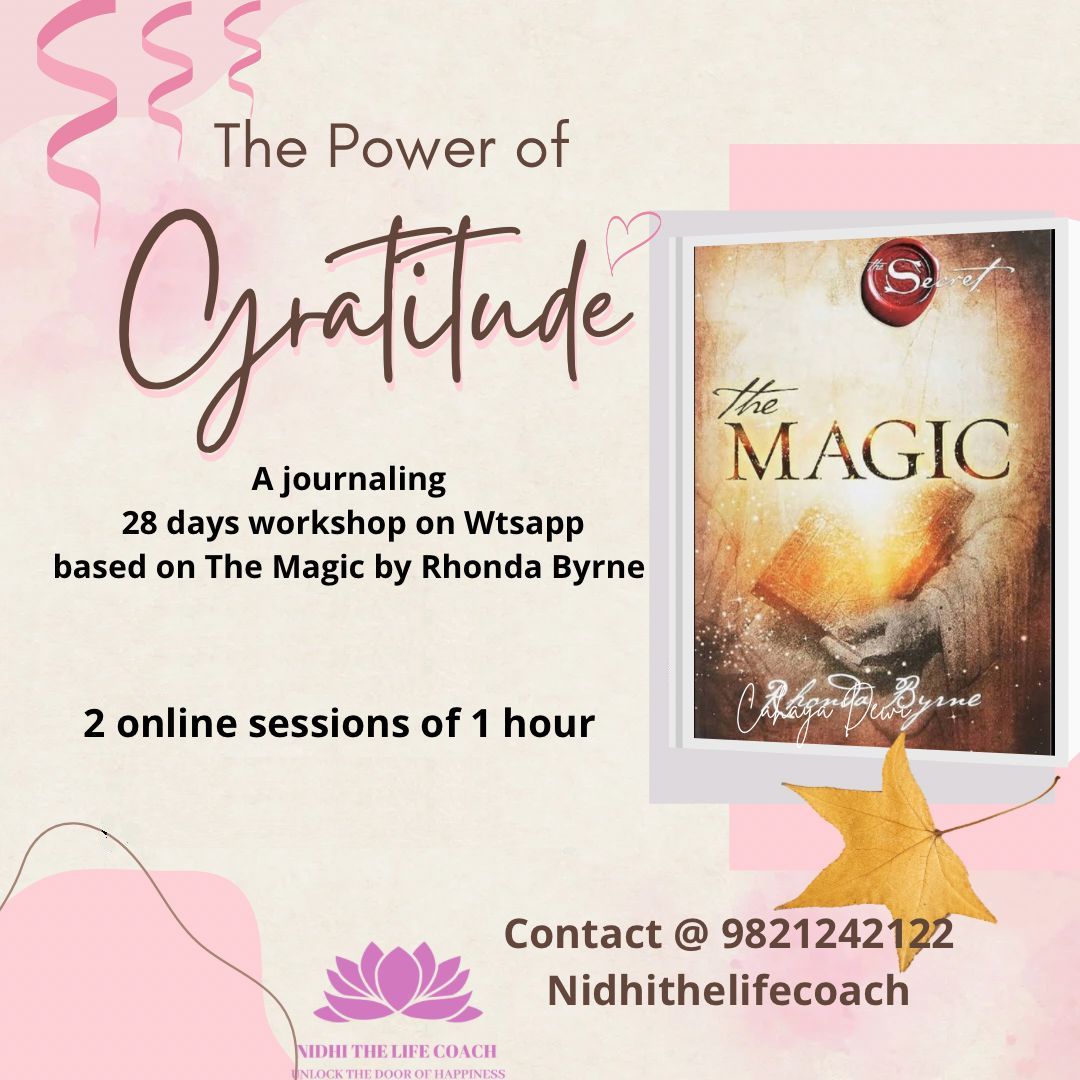 Gratitude Coaching by Nidhi Gupta - Mumbai