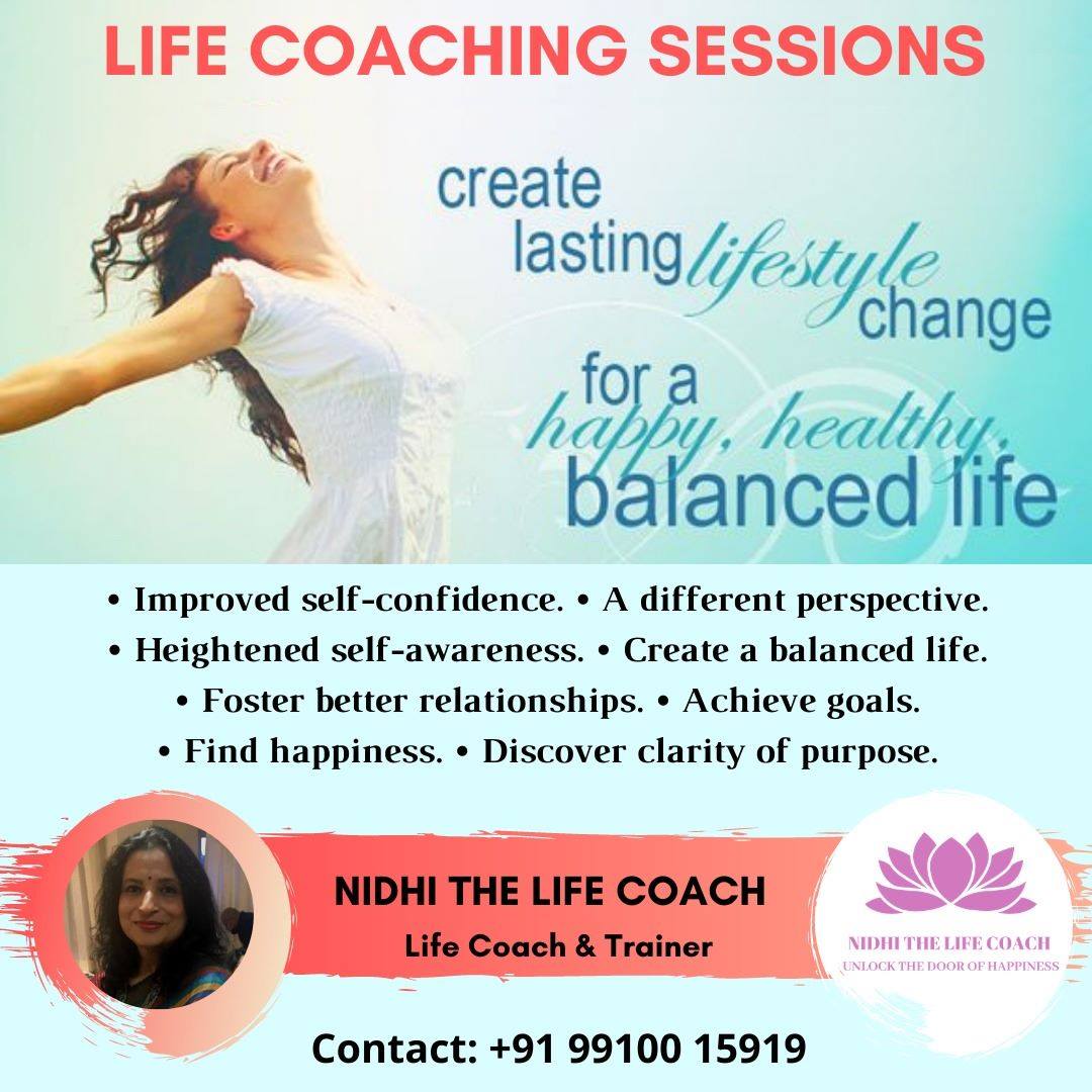 Life Coaching by Nidhi Gupta - Mangalore