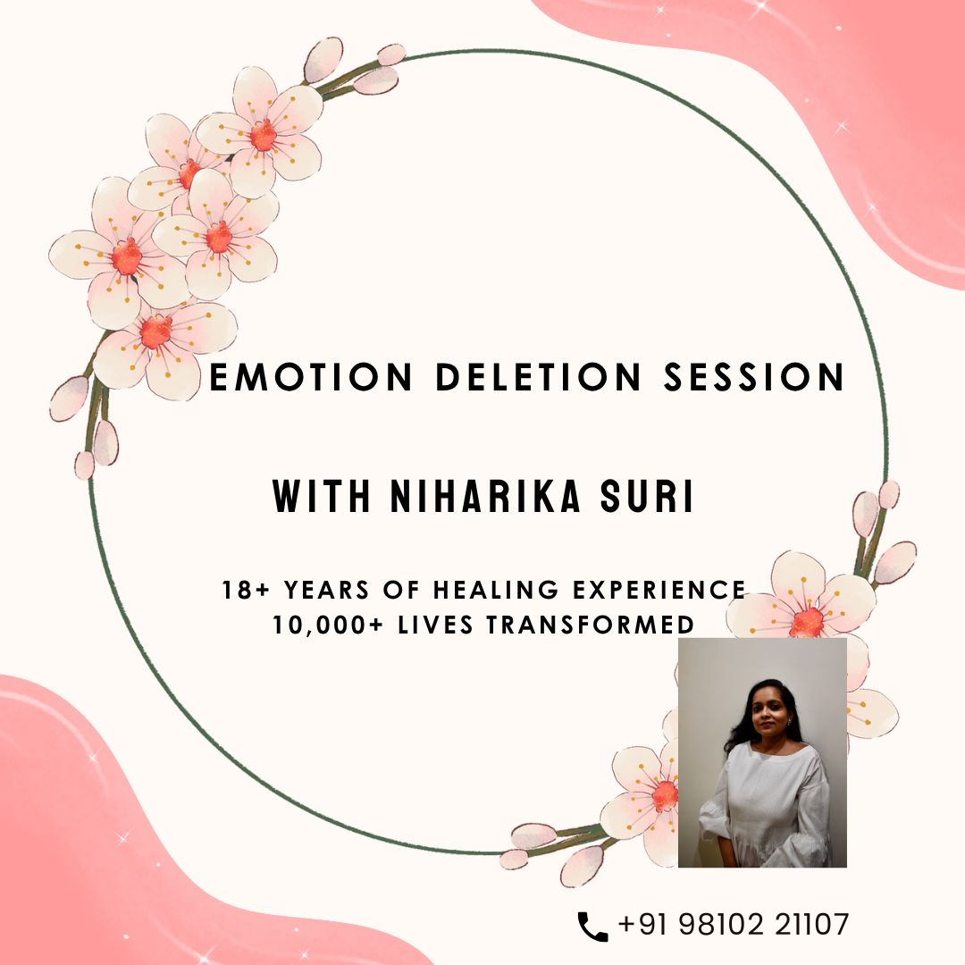 Emotion Deletion Session with Niharika Suri - Ahmedabad