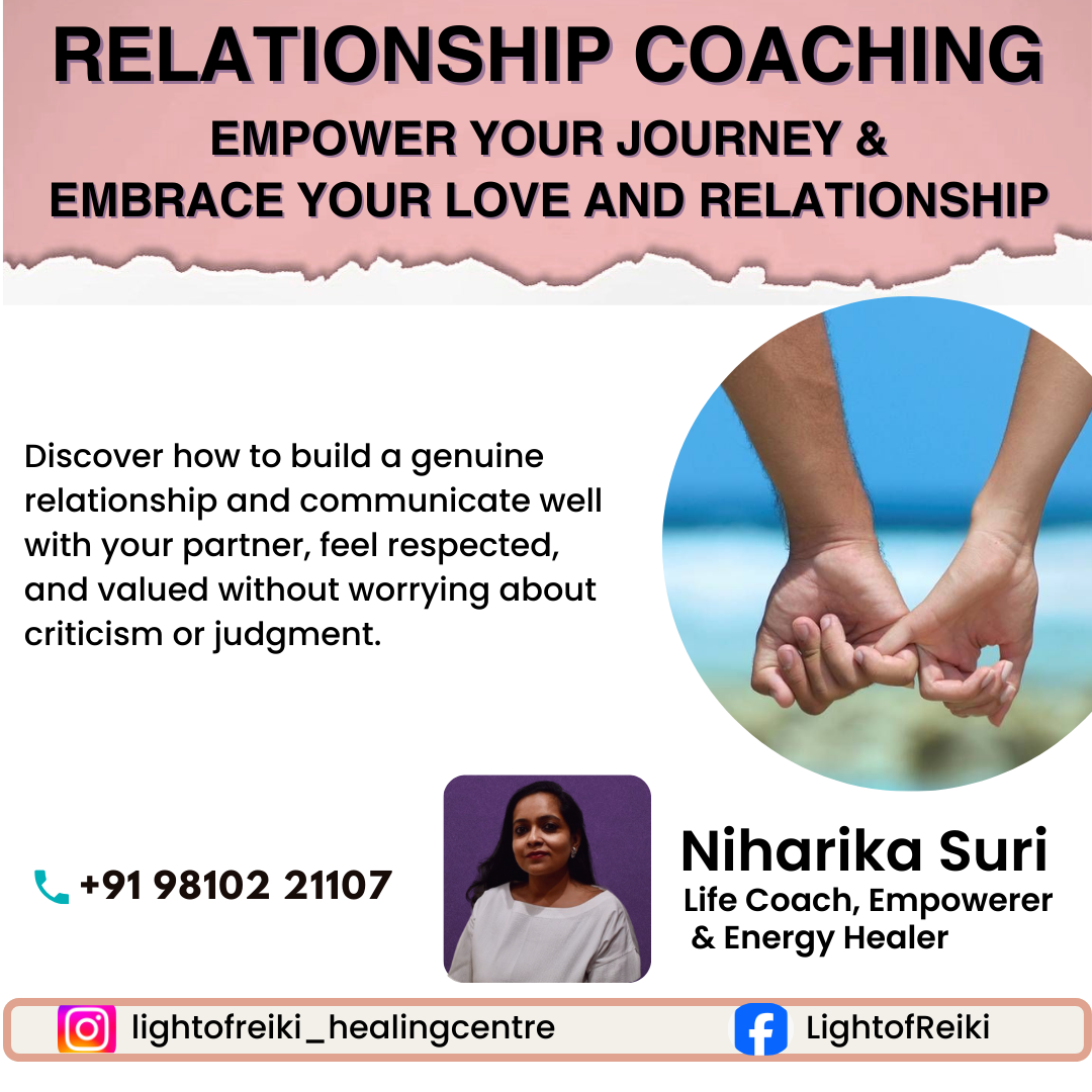 Relationship Coaching with Niharika Suri - Ahmedabad