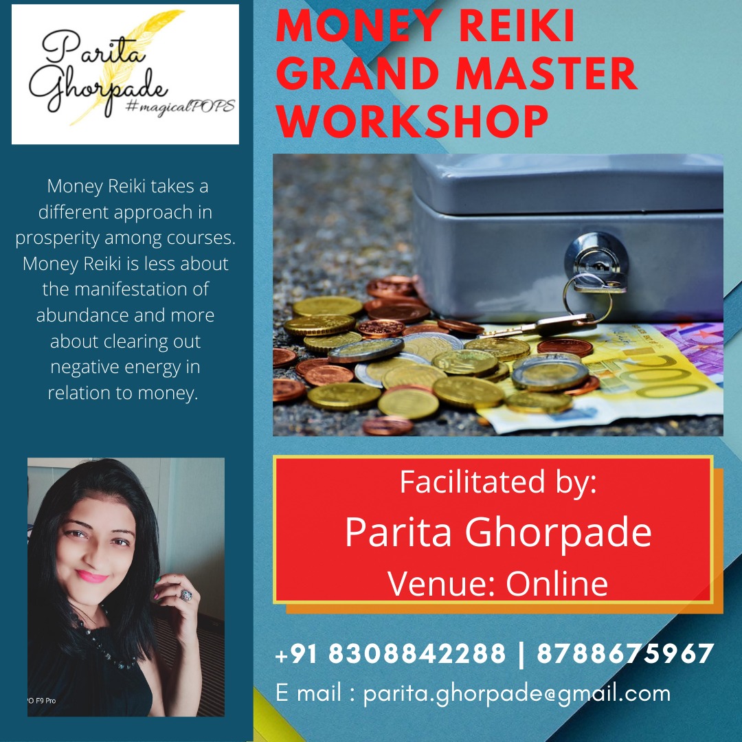 Money Reiki Grandmaster Workshop by Parita Ghorpade- Pune