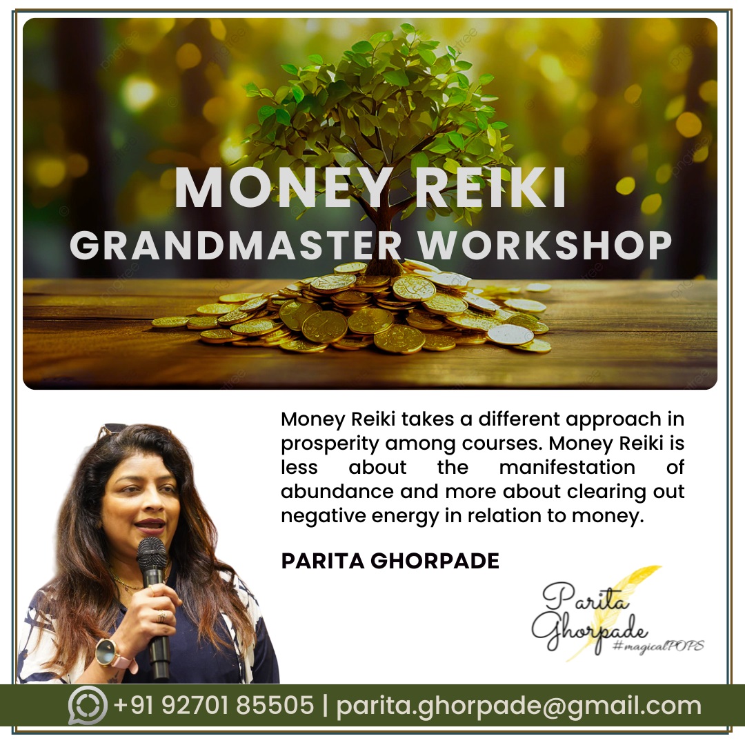 Money Reiki Grandmaster Workshop by Parita Ghorpade- Pune