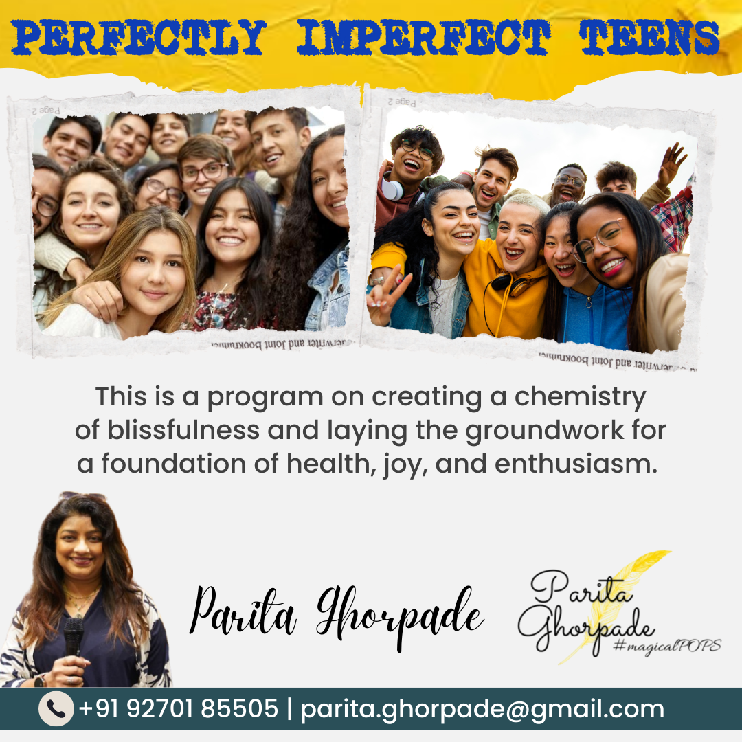Self Motivation for Teens Empowerment workshop by Parita Ghorpade - Zurich