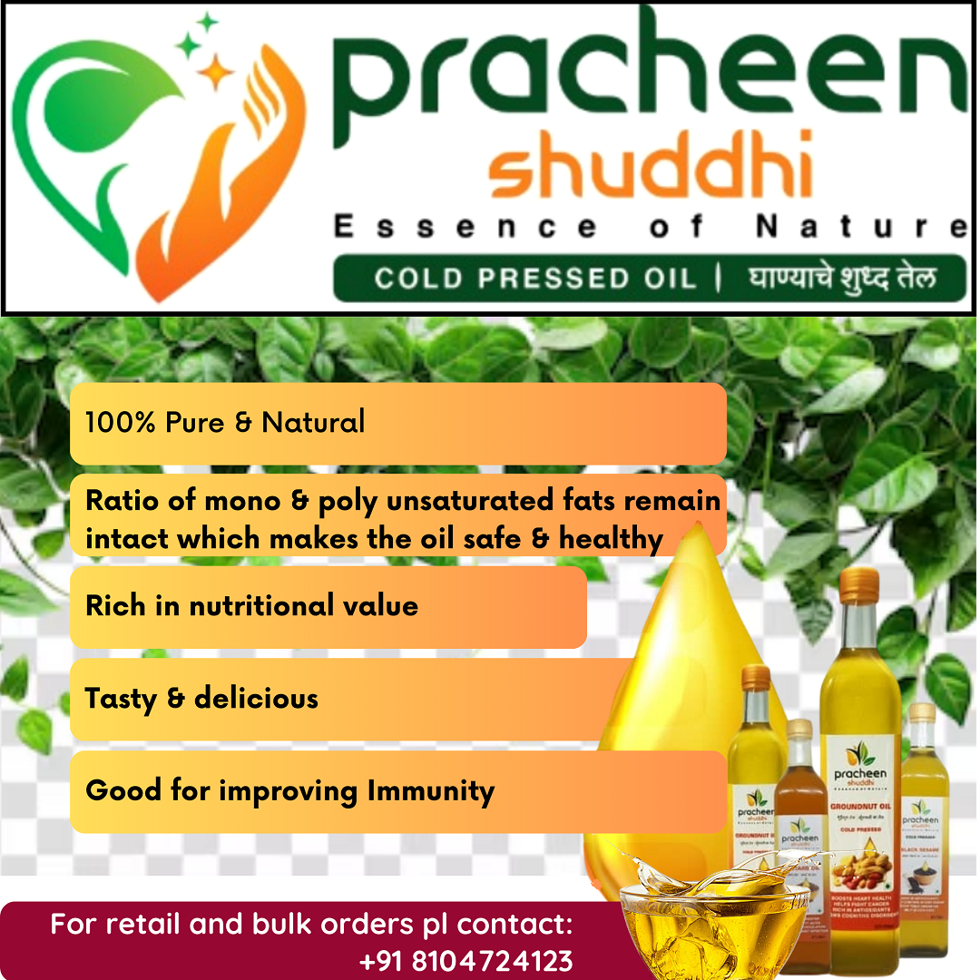 Pracheen Shuddhi - Cold pressed oil Manufacturer Mumbai