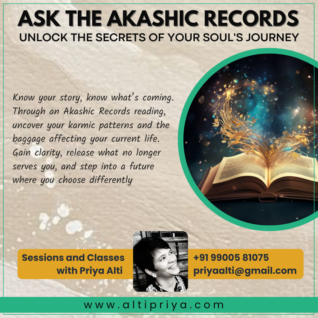 Akashic Records Soul's Journey with Priya Alti - Belgaum