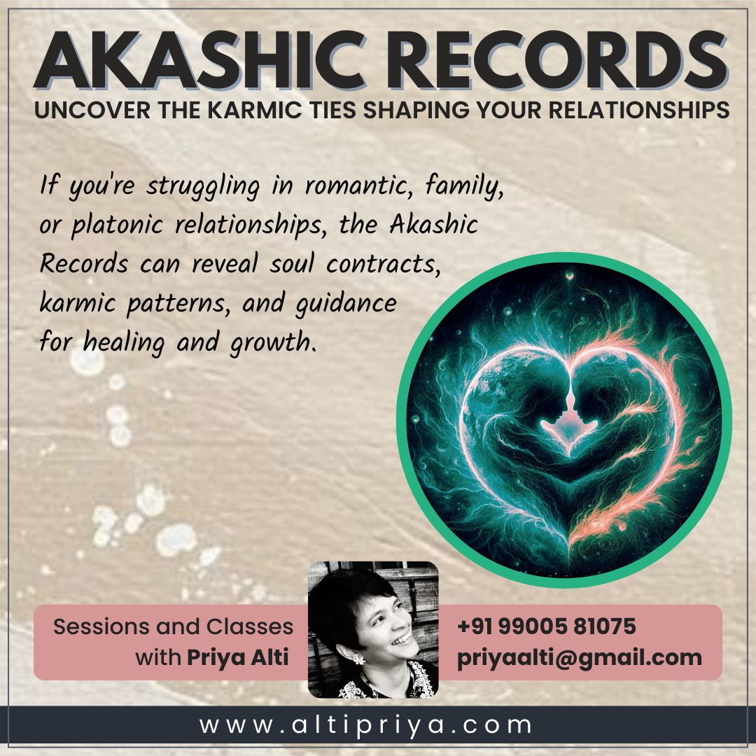 Akashic Records - Relationship with Priya Alti - Belgaum