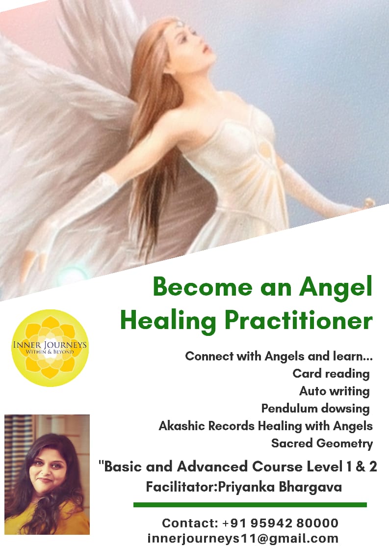 Angel Healing by Priyanka Bhargava at Inner Journeys - Madurai
