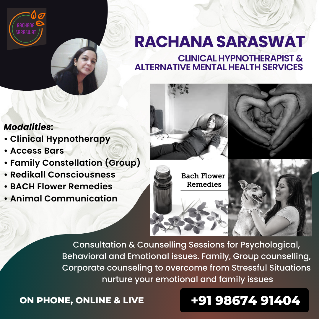 Rachana Saraaswat - Clinical Hypnotherapist Family Constellation Therapist - Mumbai