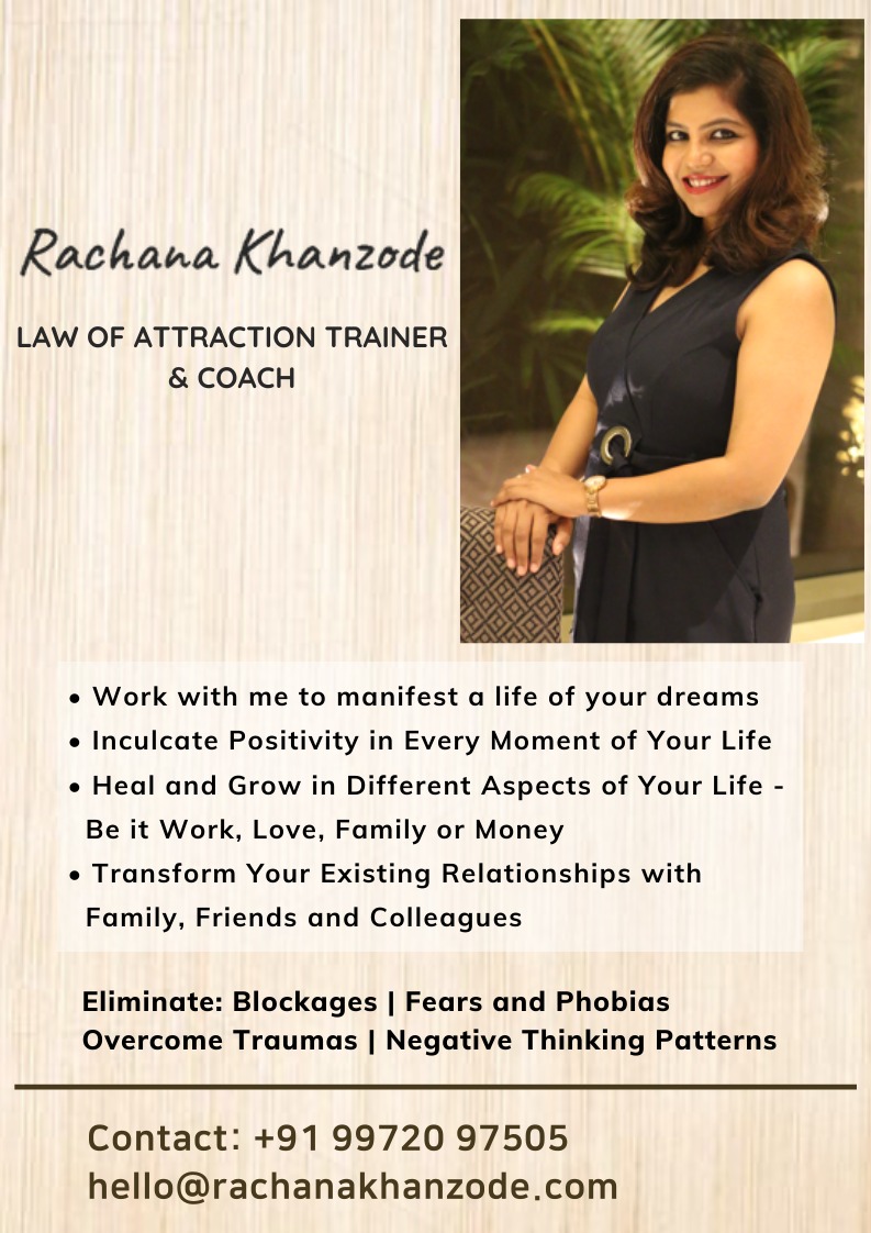 Law of Attraction Training by Rachana Khanzode - Hyderabad