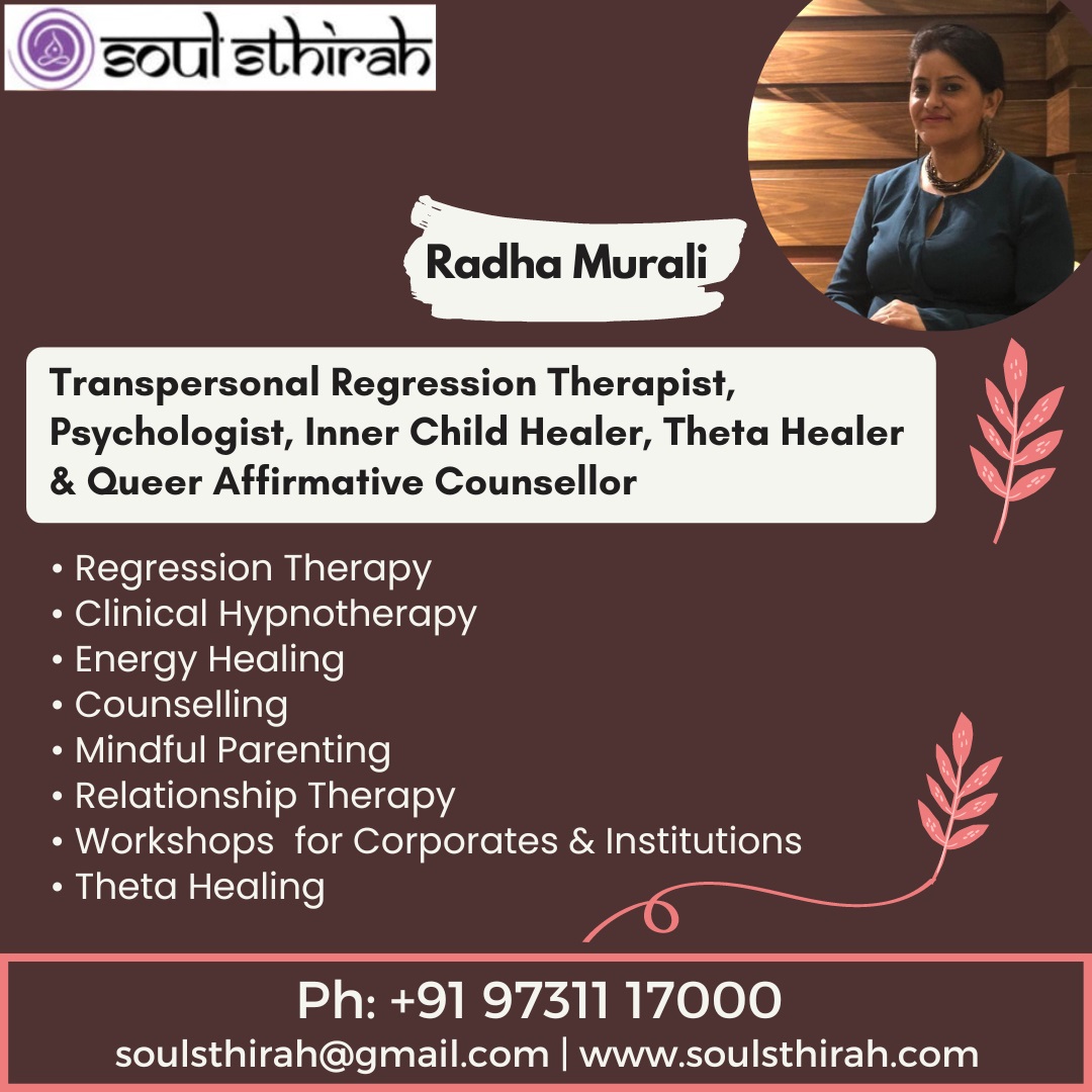 Radha Murali - Transpersonal Regression Therapist (TASSO)- Visakhapatnam