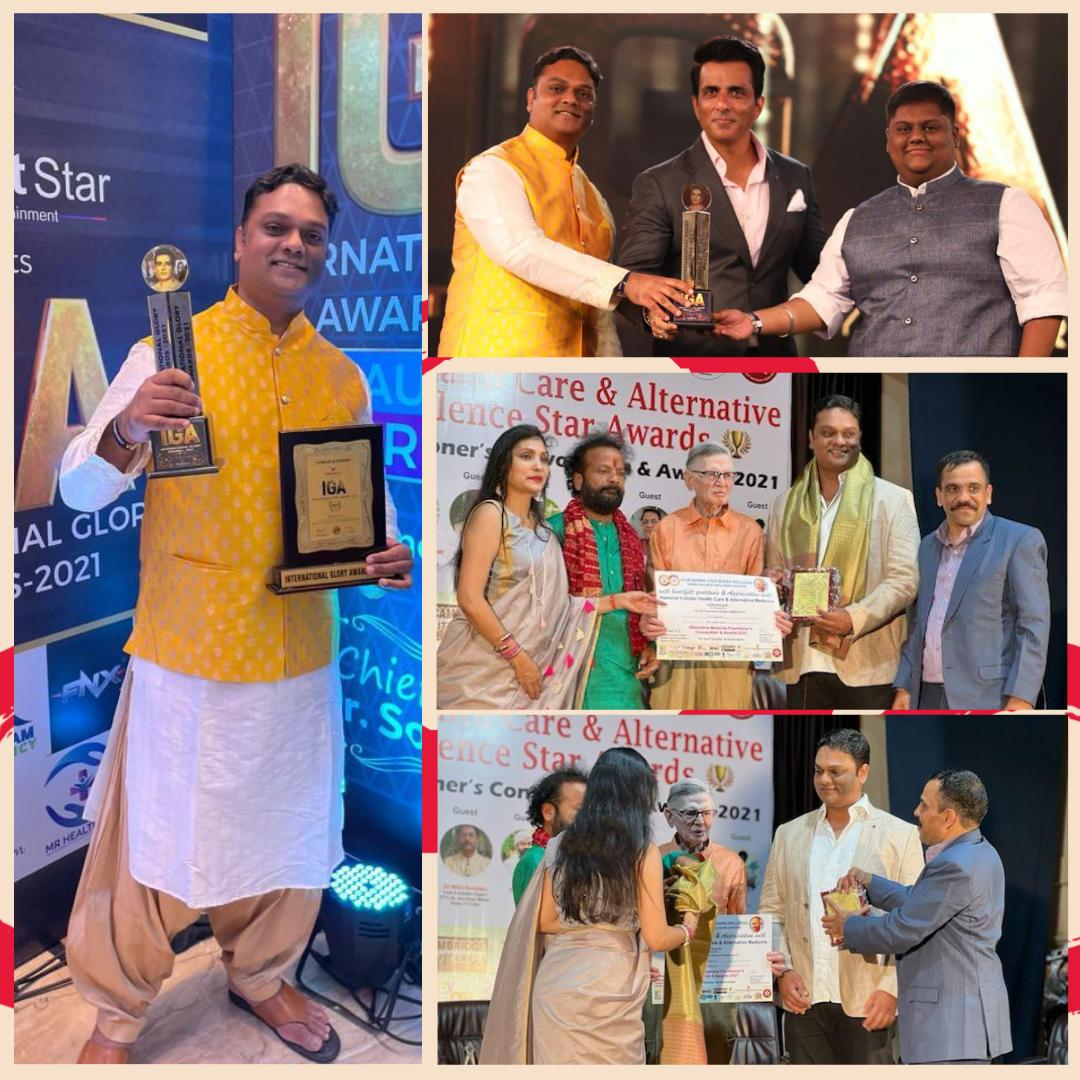 Magic Book of Record Presents best achiever award Dr. Rahul B.L - Valsad