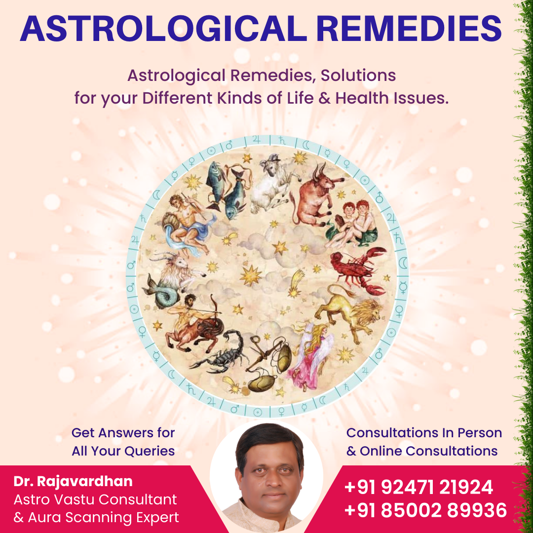 Astrological Remedies by Dr Rajavardhan - Mysore