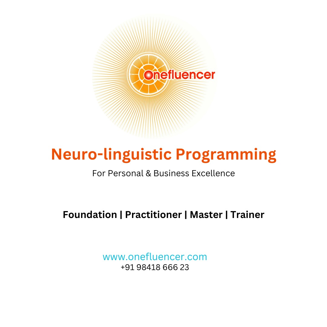 NLP Foundation, Practitioner, Master & Trainer Certification Course - R Ramesh Prasad - Coimbatore
