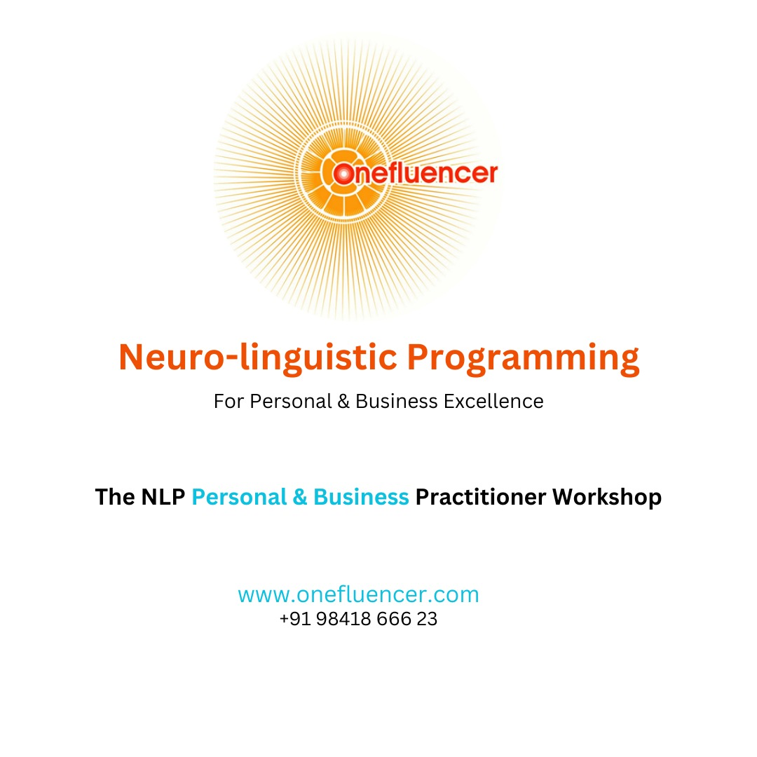 The NLP Personal and Business Practitioner Workshop - R Ramesh Prasad - Chennai